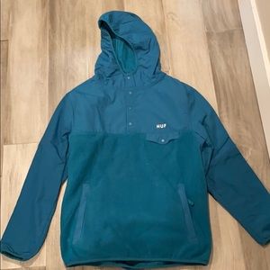 HUF HALF ZIP JACKET